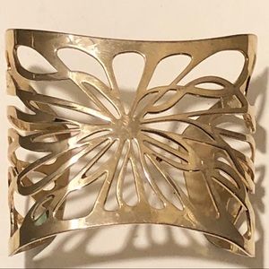 RARE! THIERRY MUGLER 80'S VINTAGE  BUTTERFLY CUFF